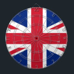 United Kingdom flag Dartboard<br><div class="desc">United Kingdom flag</div>