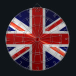 United Kingdom Flag Dartboard<br><div class="desc">United Kingdom Flag. Design is available on other products.</div>