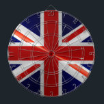 United Kingdom Flag Dartboard<br><div class="desc">United Kingdom Flag. Design is available on other products.</div>