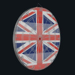 United Kingdom Flag Dartboard<br><div class="desc">support your heritage gifts</div>