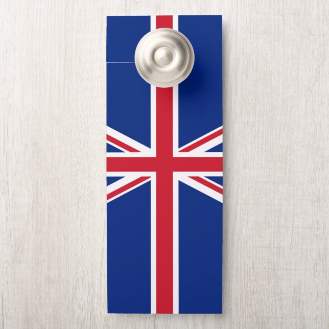 United Kingdom flag Door Hanger (On Knob)