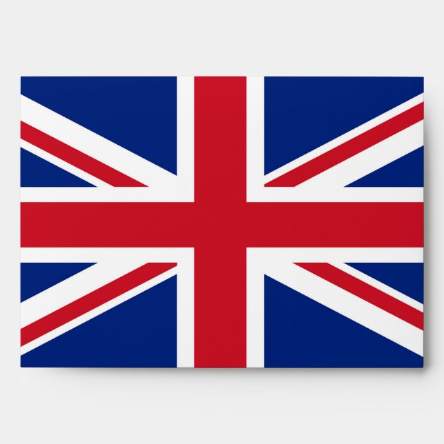 United Kingdom flag Envelope (Front)