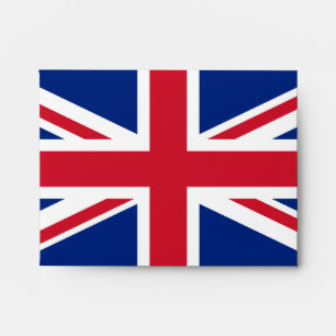 United Kingdom flag Envelope