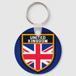 United Kingdom Flag Key Ring