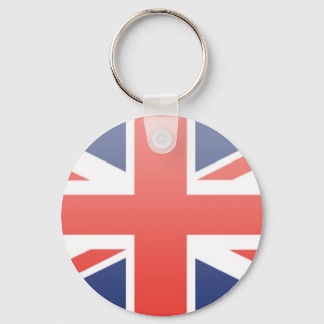 United Kingdom Flag Key Ring (Front)