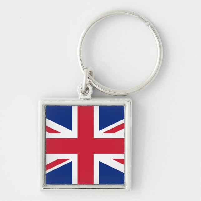 United Kingdom flag Key Ring (Front)