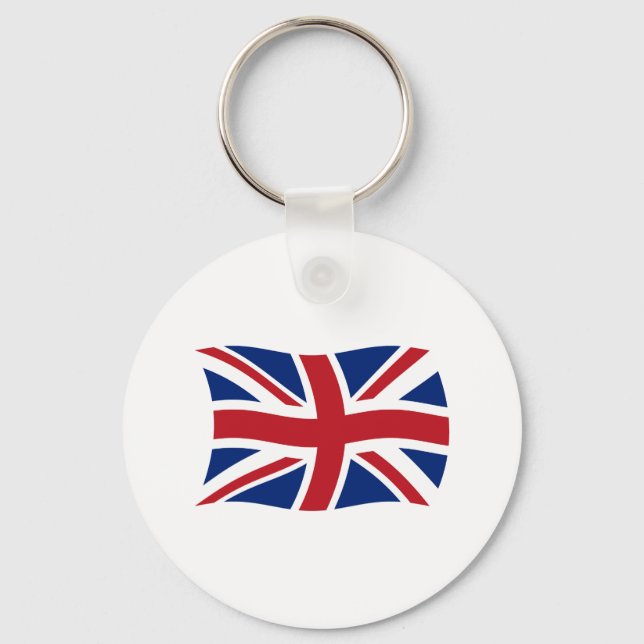 United Kingdom Flag Keychain (Front)