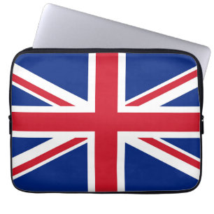United Kingdom flag Laptop Sleeve