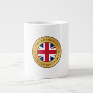 United Kingdom Flag Large Coffee Mug