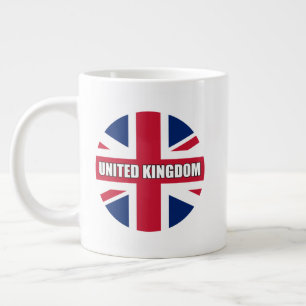 United Kingdom Flag Large Coffee Mug