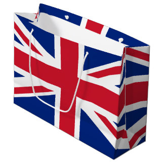United Kingdom flag Large Gift Bag