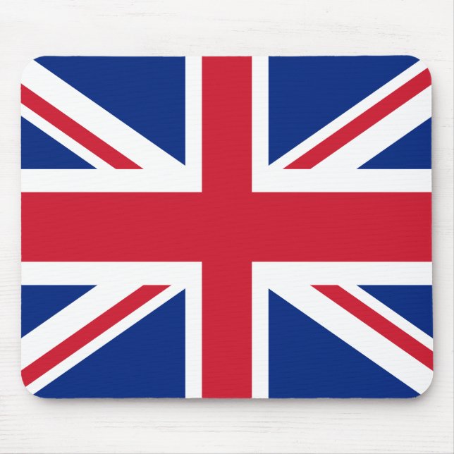 United Kingdom Flag Mouse Pad (Front)