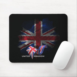 United Kingdom Flag Mouse Pad