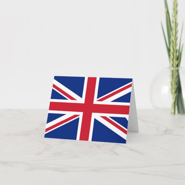 United Kingdom flag Note Card (Front)