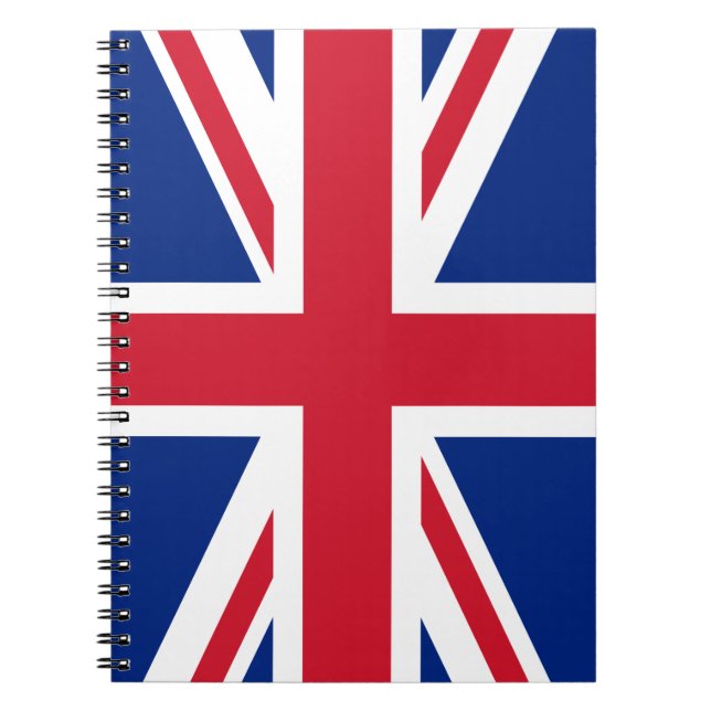 United Kingdom flag Notebook (Front)
