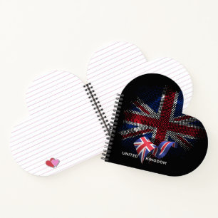 United Kingdom Flag Notebook