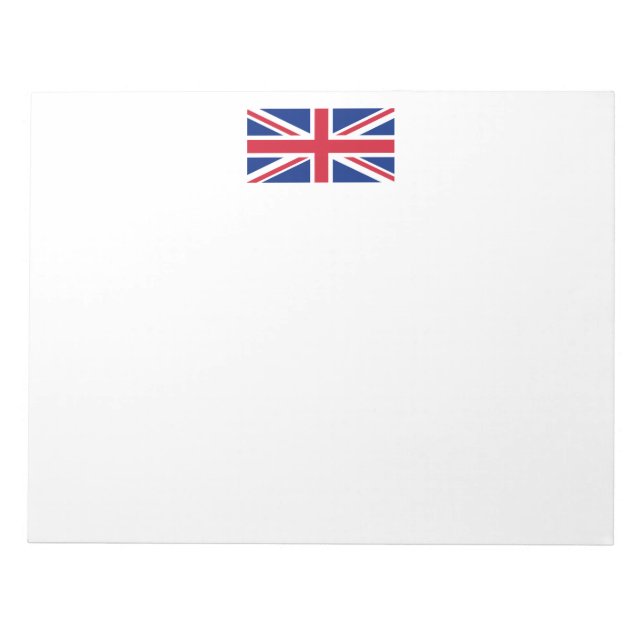 United Kingdom flag Notepad (Front)