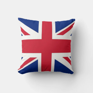 United Kingdom Flag on American MoJo Pillow