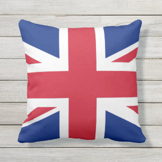 United Kingdom Flag Outdoor Cushion