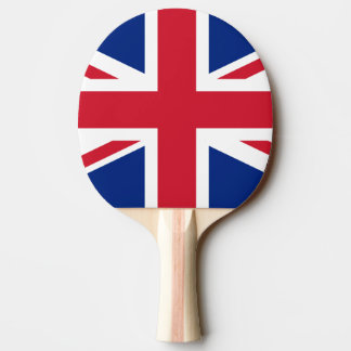 United Kingdom flag Ping Pong Paddle