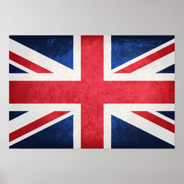 United Kingdom Flag Poster (Front)