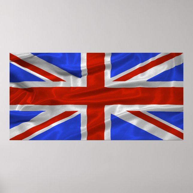 United Kingdom Flag Poster (Front)