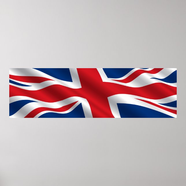 United Kingdom Flag Poster - srf (Front)