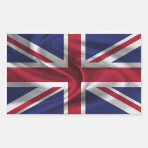 United Kingdom Flag Rectangular Sticker