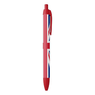 United Kingdom flag Red Ink Pen