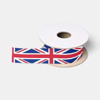 United Kingdom flag Satin Ribbon
