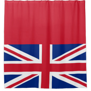 United Kingdom flag Shower Curtain