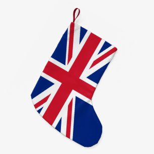 United Kingdom flag Small Christmas Stocking
