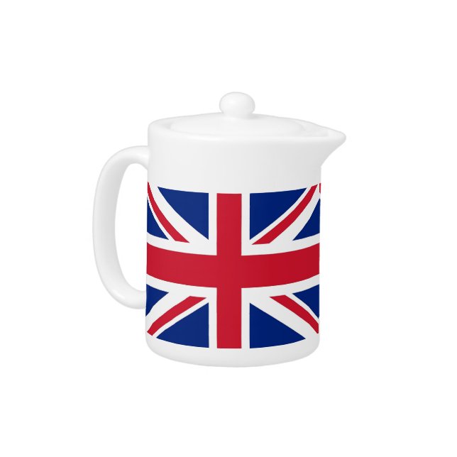 United Kingdom Flag Teapot (Left)
