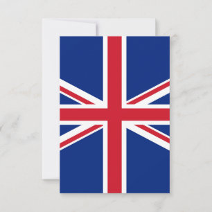 United Kingdom flag Thank You Card