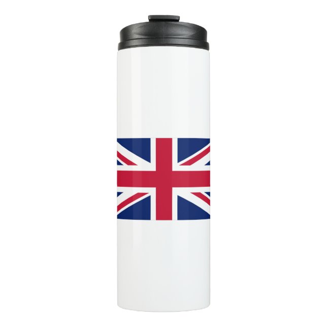 United Kingdom Flag Thermal Tumbler (Front)