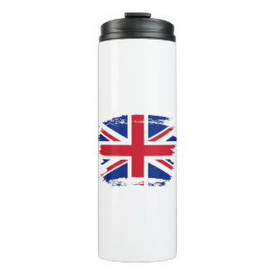 United Kingdom Flag Thermal Tumbler