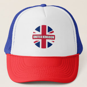 United Kingdom Flag Trucker Hat