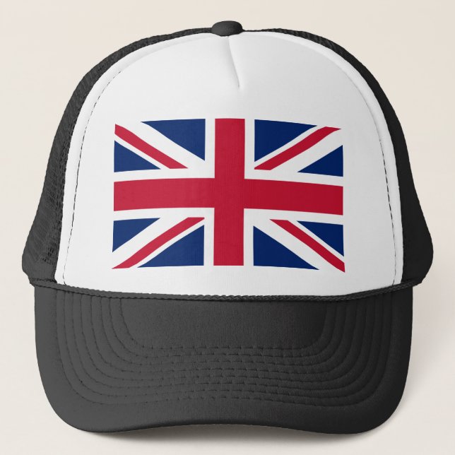 United Kingdom Flag Trucker Hat (Front)