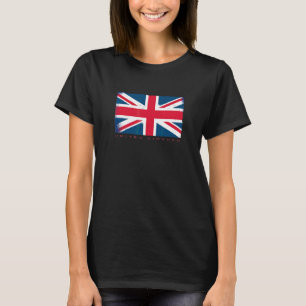 United Kingdom Flag Uk British Flag Vintage T-Shirt