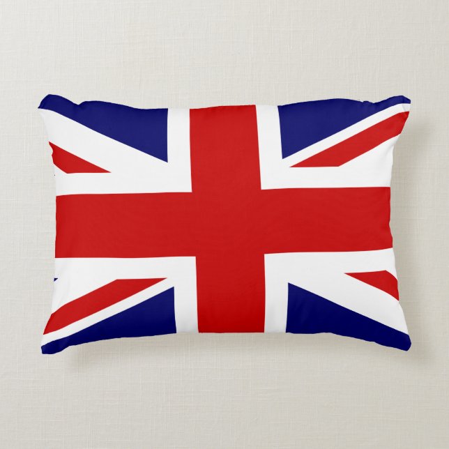 United Kingdom Flag / Union Jack Decorative Cushion (Front)