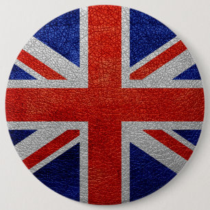 United Kingdom Flag Vintage 6 Cm Round Badge