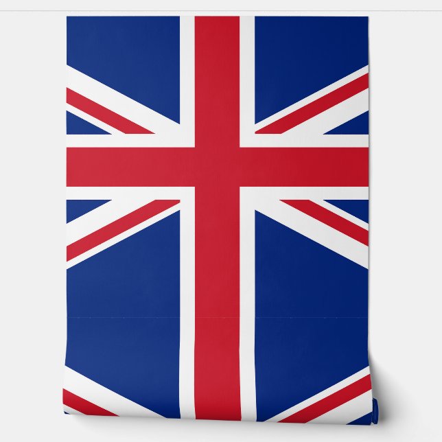 United Kingdom flag Wallpaper (Unrolling)