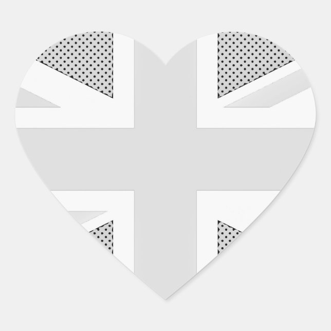UNITED KINGDOM HEART STICKER (Front)