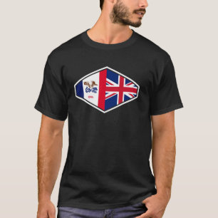 United Kingdom Heritage Iowa Pride T-Shirt