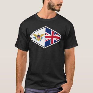 United Kingdom Heritage Tropical U.S. Isles Pride T-Shirt
