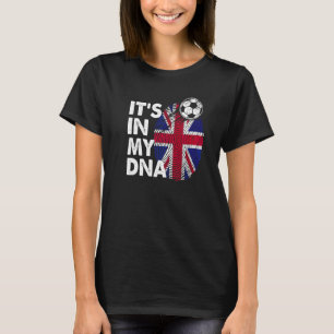 United Kingdom In My Dna British Flag Team Uk T-Shirt
