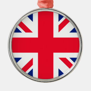 United Kingdom Metal Ornament
