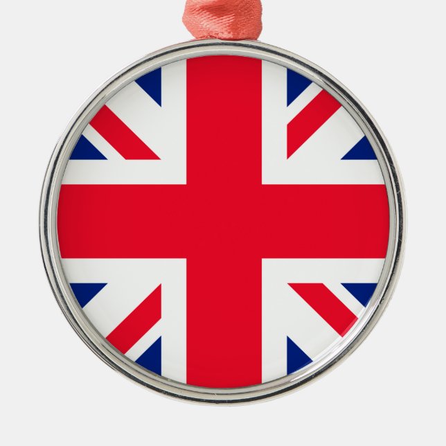 United Kingdom Metal Ornament (Front)