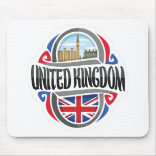 United Kingdom Mouse Pad