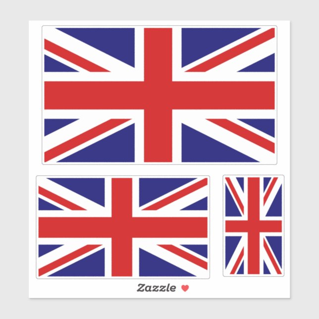 United Kingdom National Flag Contour (Sheet)